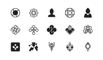 Tech Startup Logo Collection for Branding Strategy and Visual Assets vector