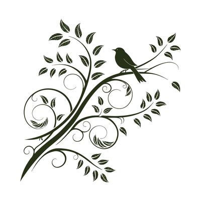 Hamming Birds Silhouette