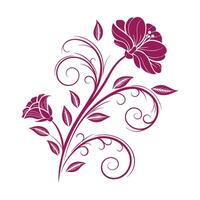 Alpana Mehndi or Rangoli Design with dark and white backgrounds vector