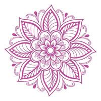 Mandala patterns on isolated background vector