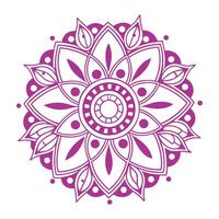 Mandala design art and illustration with background vector