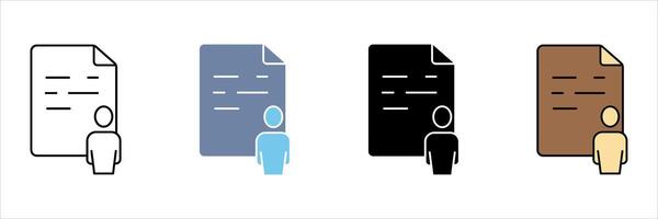 guest list concept line icon. Simple element illustration. vector