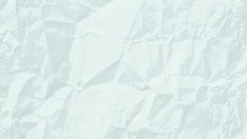 White dusty textured background, sheet of crumpled craft paper. Noisy gritty dot halftone effect, retro banner in grunge style, overlay. Battered notebook page. vector