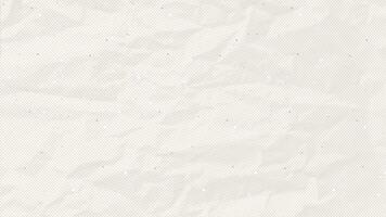 Vintage ecru clean crumpled paper background. Horizontal crumpled empty paper template for posters and banners. textured illustration vector