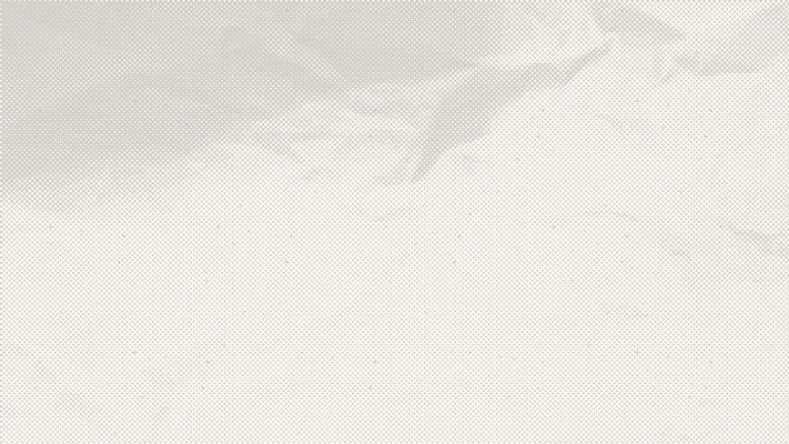 Vintage wrinkled ecru recycled paper texture. Realistic halftone background with imperfections