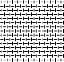 Seamless geometric texture in the form of an abstract pattern of black ovals located perpendicularly vector