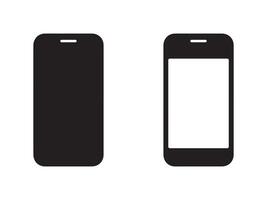 A flat design graphic depicting a smartphone screen showing a grid of yellow folder icons, suggesting a file management or organization application. vector