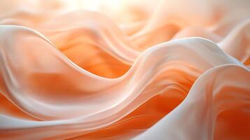 An abstract image of a white fabric photo