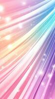 Pastel color spectrum creates Abstract stunning visual effect with light trails and glitter, perfect for backgrounds and design projects. a background photo