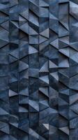 Geometric blue pattern creating abstract with design an gradient effect, ideal for backgrounds and modern design projects. Abstract background photo