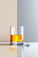 Exploring the stark contrast between addiction and moderation in alcohol consumption photo