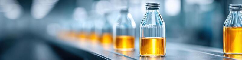 Dynamic view of vegetable oil production in a bright factory environment showcasing modern processing techniques photo