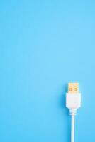 Disconnected cable symbolizes challenges in accessing technology and internet resources in modern life photo