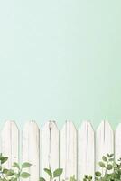 Expressing emotional boundaries with a minimalistic fence design and open spaces in family dynamics photo
