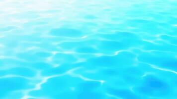 Abstract depiction of tranquil and shimmering blue water surface creating a serene and calming effect for background use photo