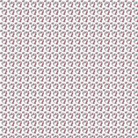 A pattern of red and white hearts on a white background vector