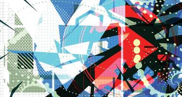 Futuristic Colorful Texture Background vector
