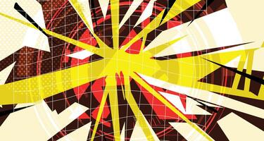 Futuristic Color Block Background vector