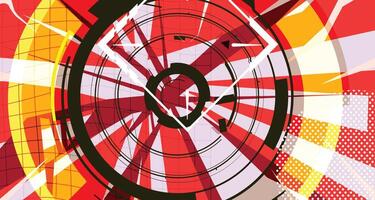 Futuristic Wireframe Style Background vector