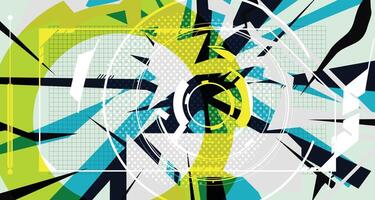 Futuristic Rough Edge Background vector