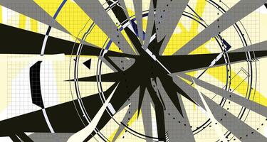 Futuristic Stroke Effect Background vector