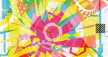 Futuristic Abstract Flow Background vector