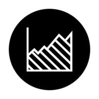 Chart Icon illustration design. suitable for info graphics, websites, print media and interfaces design. vector