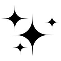 Starburst, sunburst element. Radial, radiating lines with sparkles. vector