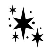 Stars icon isolated on white background for your web and mobile app design, Stars logo concept vector