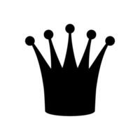 Crown icon isolated on white background for your web and mobile app design, Crown logo design. vector