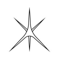 Star icon. Star icon isolated on white background. Star icon vector