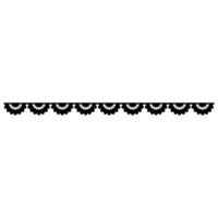 Railway line icon. Flat illustration of railway line icon for web vector