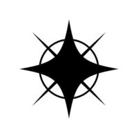 Compass icon . Compass icon isolated on white background. vector