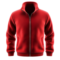 Stylish Jacket Design With Zipper Transparent Background png