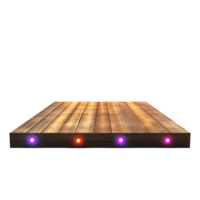 Enchanted Magic Orb On Wooden Stand Transparent Background png