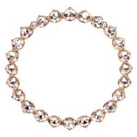Wreath With Sparkling Stones Transparent Background png