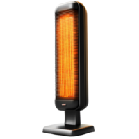 Efficient Electric Heater With Digital Display Transparent Background png