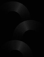 Abstract modern design black luxury background illustration. vector