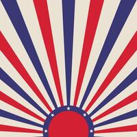 US sunbeam background, template with copy space vector