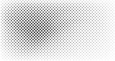 Black Halftone Gradient Pop Art Background Design vector