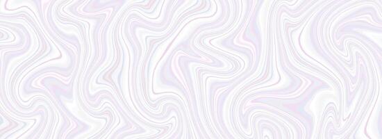 Light purple psychedelic lines texture. Abstract trippy marble effect background. Swirl wavy striped pattern for banner, poster, cover, floor print swatch. Greyish liquid funky backdrop. vector