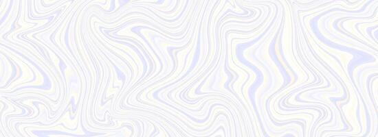 Light blue psychedelic lines texture. Abstract trippy marble effect background. Swirl wavy striped pattern for banner, poster, cover, floor print swatch. Blue grey liquid funky backdrop. vector