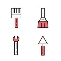 Labor icons set. Line set of icons editable stroke and pixel perfect. Can used for vector