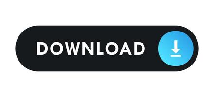 Download Button Flat Web User Interface Icon Element Illustration vector