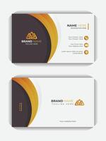 Gradient colorful layout round stylish background. Modern business card design, presentation card template, Unique stationery template vector