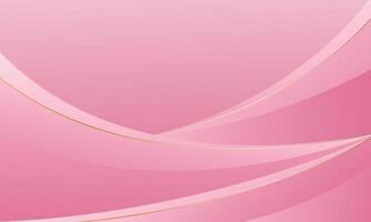 Abstract pink smooth luxury curve background vector