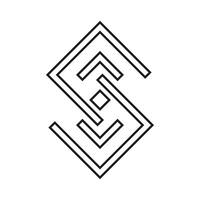 geometric line style icon design of Decorative element theme illustration vector
