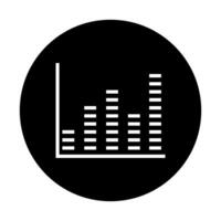 Equalizer icon illustration on white background for graphic and web design. vector