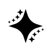 Star icon design symbol isolated on white background for graphic and web design. vector
