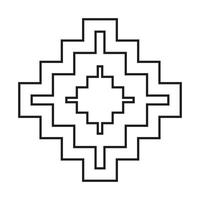 Cross icon or sign. Simple illustration of cross icon for web design isolated on white background vector